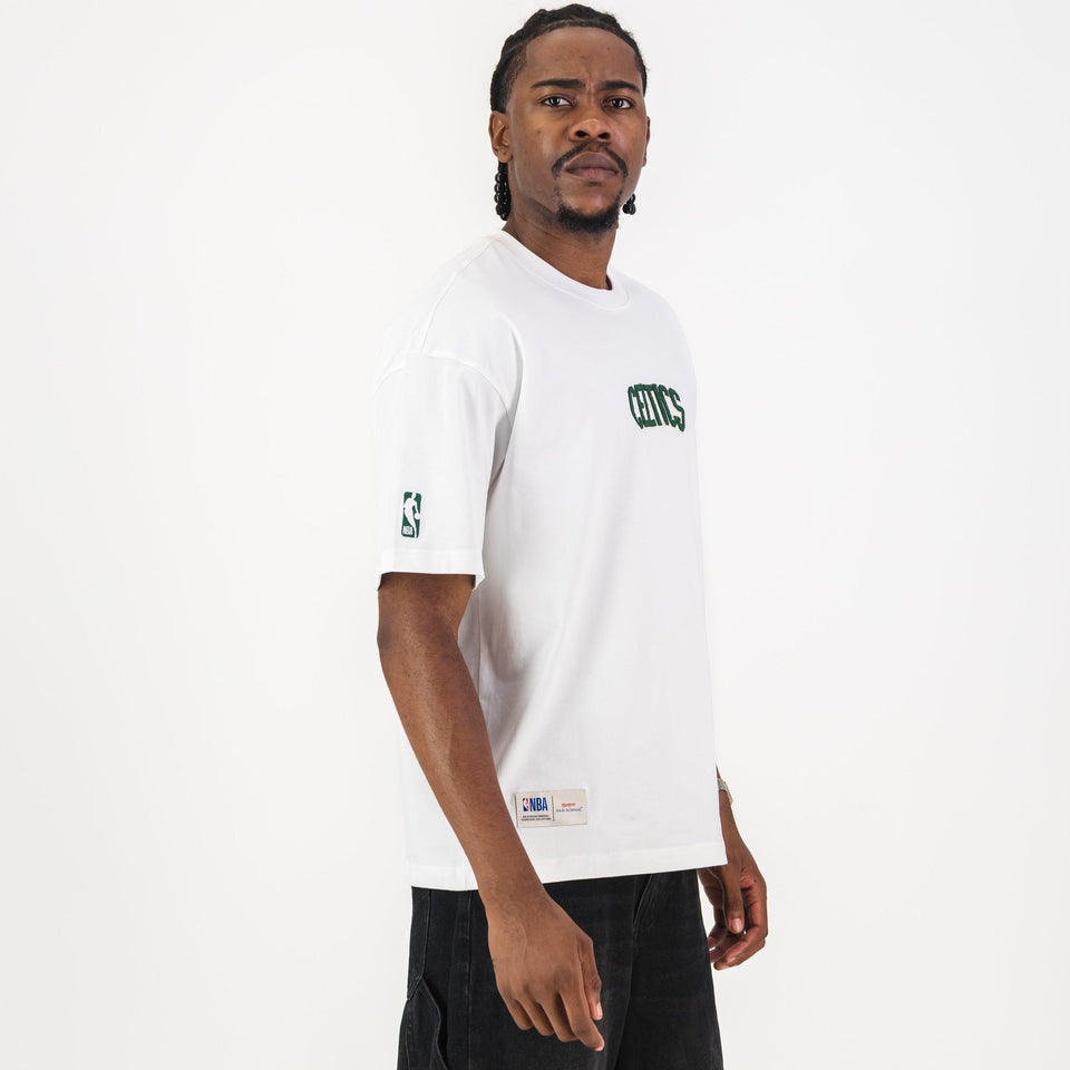 NBA Boston Celtics Boxy Tee-White