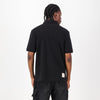 Springboks Contrast Embroidery Polo-Black