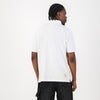 Springboks Contrast Embroidery Polo- White