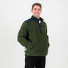 Springboks Fleece Quarter Button Pullover-For Gr