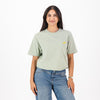 Springboks SML Bok HS Regular Crew Tee - Desert Sage