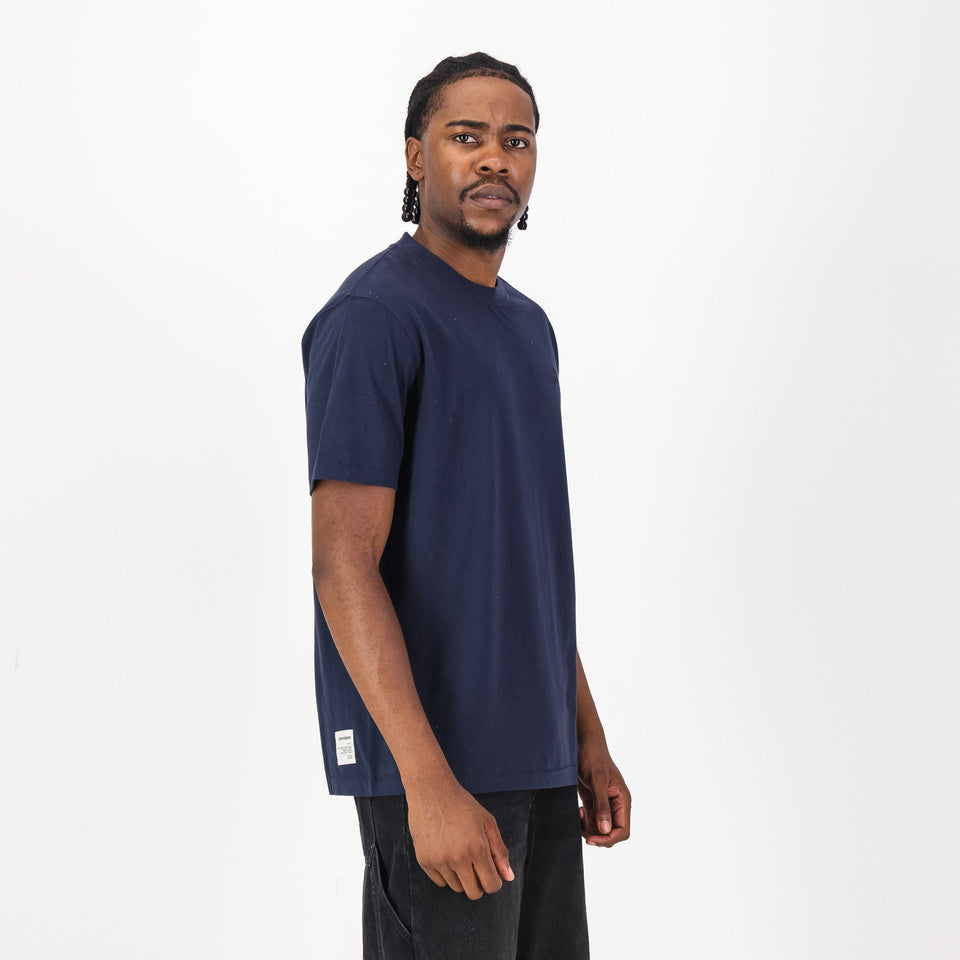 Springboks Tonal SML EMB Bok Crew Tee-Navy