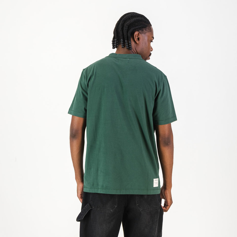 Springboks Tonal SML EMB Bok Crew Tee-OS Green