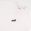 Springboks Winter Pop Badge Boxy Crew Tee-White